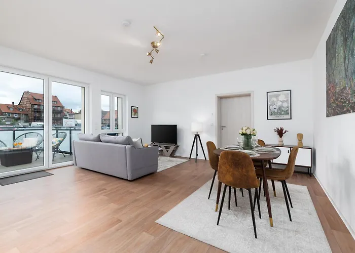 Modernes Apartment, Altstadt, Parkplatz, Netflix