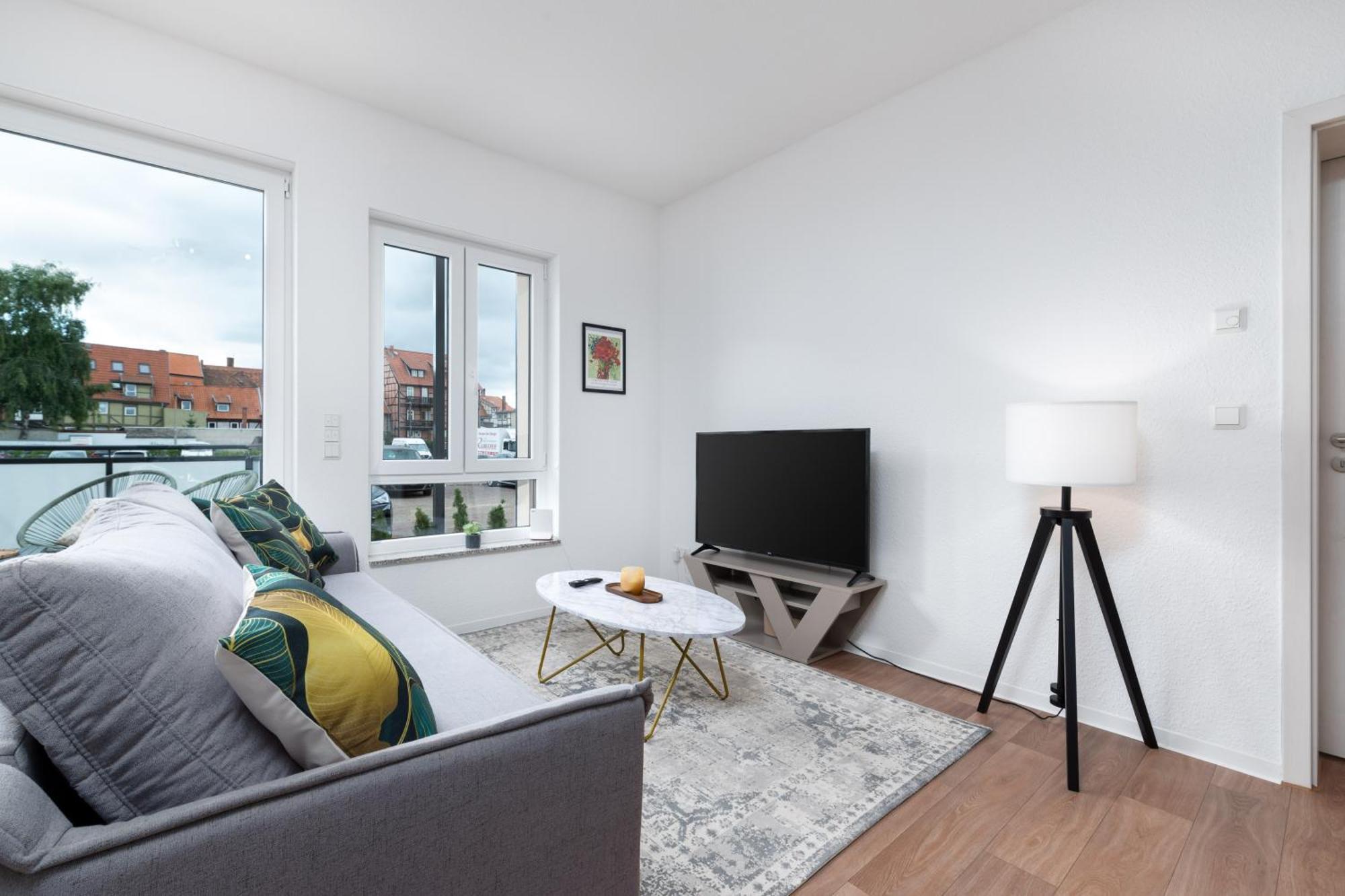 Modernes Apartment, Altstadt, Parkplatz, Netflix * Quedlinburg